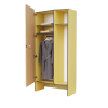 Шкаф для верхней одежды персонала во входную группу из коллекции мебели «НЕГА» (желтый) - «globural.ru» - Рузаевка