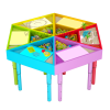 Творческая лаборатория. Стол для детей. Комплектация максимальная. - «globural.ru» - Рузаевка