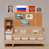 Уголок патриотического воспитания для дошкольников "Россия" Стандартный - «globural.ru» - Рузаевка