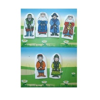 Набор пальчиковых кукол "Семья казахская" - «globural.ru» - Рузаевка