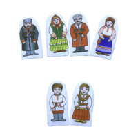 Набор пальчиковых кукол "Семья казаков" - «globural.ru» - Рузаевка