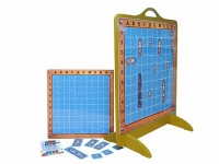 Панно магнитно-маркерное "Морской бой" с комплектом тематических магнитов - «globural.ru» - Рузаевка