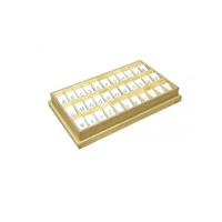 Английский алфавит на пластиковых табличках. Синий. Печатные буквы. 20/20 штук - «globural.ru» - Рузаевка