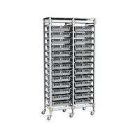 Стеллаж мобильный 2-х секционный для учебных наборов и цифровых лабораторных комплексов SenseDisc - «globural.ru» - Рузаевка