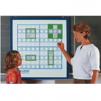 Магнитный плакат "Сотенный квадрат". (Серия "От 1 до 100") с методическими рекомендациями - «globural.ru» - Рузаевка