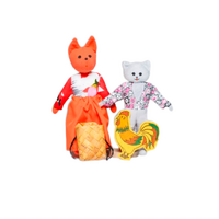 Набор шагающих кукол к сказке "Кот, Петух и Лиса" - «globural.ru» - Рузаевка