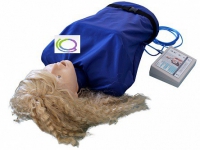 Тренажер-манекен "Ирина" (голова, торс) для отработки приемов сердечно-легочной реанимации (контроллер + тестовые режимы + светозвуковой индикатор) - «globural.ru» - Рузаевка