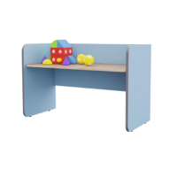 Стол для речевых игр из коллекции «НЕГА» (цвет голубой) - «globural.ru» - Рузаевка