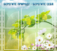 Стенд "Берегите природу - берегите себя" - «globural.ru» - Рузаевка