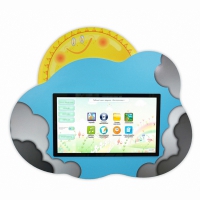 Профессиональный сенсорный настенный игровой комплекс "Говорящее облачко" - «globural.ru» - Рузаевка