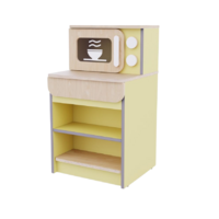 Модуль с микроволновкой из коллекции «НЕГА» (желтый) - «globural.ru» - Рузаевка