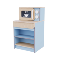 Модуль с микроволновкой из коллекции «НЕГА» (голубой) - «globural.ru» - Рузаевка