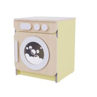 Стиральная машина из коллекции «НЕГА» (желтый) - «globural.ru» - Рузаевка