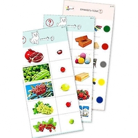 Комплект карточек (10) "Обучающий калейдоскоп для ДО. Познание. Части и целое" - «globural.ru» - Рузаевка