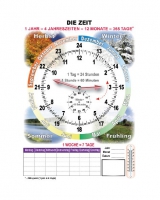 DIE ZEIT. Наглядные пособия по немецкому языку - «globural.ru» - Рузаевка