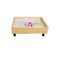 Игровой набор для экспериментов с песком "Песочница" (бук) - «globural.ru» - Рузаевка