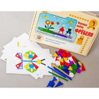 Игровой набор Фребеля "Конструктор плоскостной-3" (Серия "Эксперимент") - «globural.ru» - Рузаевка