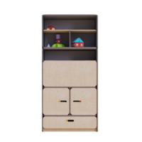 Стеллаж-трансформер с рабочим местом специалиста из коллекции «НЕГА» (голубой) - «globural.ru» - Рузаевка