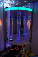 Релаксационный уголок «Отражение» с пузырьковой колонной и фиберволокном - «globural.ru» - Рузаевка