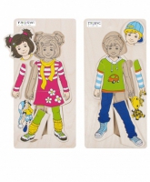 Развивающий пазл "Аника и Денис" - «globural.ru» - Рузаевка