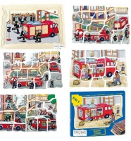 Развивающий пазл "Пожарная бригада" - «globural.ru» - Рузаевка