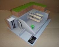 Макет встроенного противорадиационного укрытия (маленький вариант) - «globural.ru» - Рузаевка