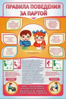 Стенд "Правила поведения за партой" - «globural.ru» - Рузаевка