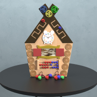 Бизиборд "Сказочный теремок" - «globural.ru» - Рузаевка