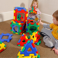 Набор Полидрон Гигант "Комплект встраиваемых зеркальных панелей" - «globural.ru» - Рузаевка