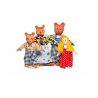 Набор шагающих кукол к сказке "Три медведя" - «globural.ru» - Рузаевка