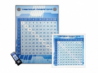 Интерактивный стенд "Таблица Пифагора" адаптивный, с сенсорным пультом управления и планшетом со шрифтом Брайля (математика) - «globural.ru» - Рузаевка