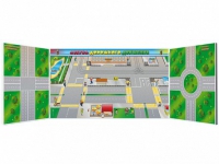 Доска магнитно-маркерная комбинированная, панорамная, трехэлементная "Азбука дорожного движения" - «globural.ru» - Рузаевка