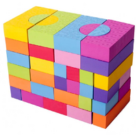 Конструктор мягкий 68 блоков - «globural.ru» - Рузаевка