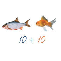 Счетный материал на магнитах "Рыбки". - «globural.ru» - Рузаевка