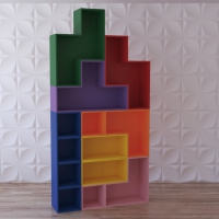 Стеллаж для игрушек "Цветная стройка" - «globural.ru» - Рузаевка