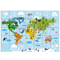 Коврик для логобота Пчелка "Карта Мира" - «globural.ru» - Рузаевка