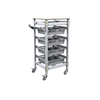 Тележка 1-секционная для учебных наборов и цифровых лабораторных комплексов SenseDisc - «globural.ru» - Рузаевка