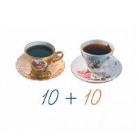 Счетный материал на магнитах "Чашки". - «globural.ru» - Рузаевка