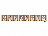 Интерактивный стенд-лента "Выдающиеся путешественники и ученые-географы" адаптивный, с сенсорным пультом управления и планшетом со шрифтом Брайля - «globural.ru» - Рузаевка