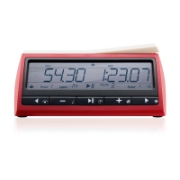 Шахматные часы (красные) - «globural.ru» - Рузаевка