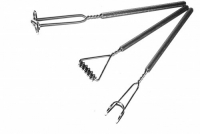 Комплект массажных логопедических зондов "Универсальный" на толстых ручках с накаткой (3 штуки) - «globural.ru» - Рузаевка