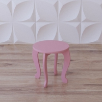 Табурет «Царевна» розовый - «globural.ru» - Рузаевка