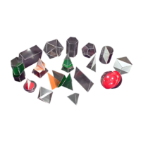 Набор прозрачных геометрических тел с сечениями (разборный) - «globural.ru» - Рузаевка