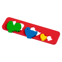 Рамка-вкладыш "Фигурки животных Куры" - «globural.ru» - Рузаевка