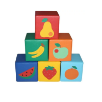 Комплект кубиков "Фрукты" (ВИК) - «globural.ru» - Рузаевка
