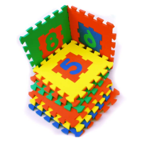 Коврик Цифры (28х28см 10 штук) - «globural.ru» - Рузаевка