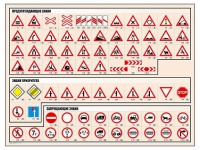 Базовый комплект светового оборудования "Дорожные знаки" с сенсорным беспроводным пультом дистанционного управления - «globural.ru» - Рузаевка