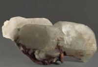 Кальцит, сросток кристаллов на породе - «globural.ru» - Рузаевка