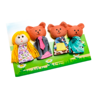 Набор пальчиковых кукол к сказке "Три медведя" - «globural.ru» - Рузаевка