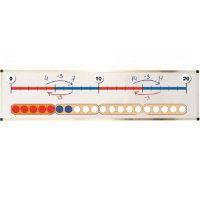 Магнитный плакат "Математические кораблики". (Серия "От 1 до 20") с методическими рекомендациями - «globural.ru» - Рузаевка
